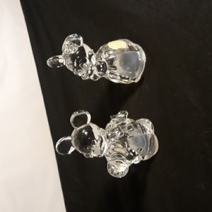 Lenox, Mickey and minnie mouse salt pepper shakers